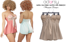 adorsy - Miranda Romper Brown - Maitreya/Legacy-Nerido/Lara Petite/Kupra/Reborn-Juicy
