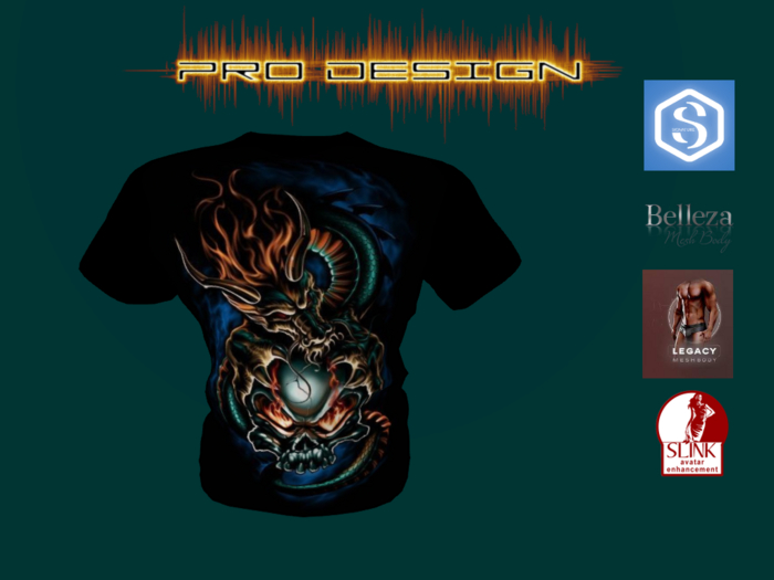 Pro Design short Sleeve Dragon