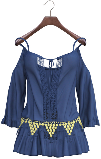 adorsy - Santorini Dress Blue - Maitreya/Legacy-Nerido/Lara Petite/Kupra/Reborn-Juicy