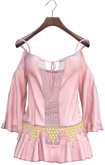 adorsy - Santorini Dress Soft Pink - Maitreya/Legacy-Nerido/Lara Petite/Kupra/Reborn-Juicy