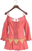 adorsy - Santorini Dress Coral - Maitreya/Legacy-Nerido/Lara Petite/Kupra/Reborn-Juicy