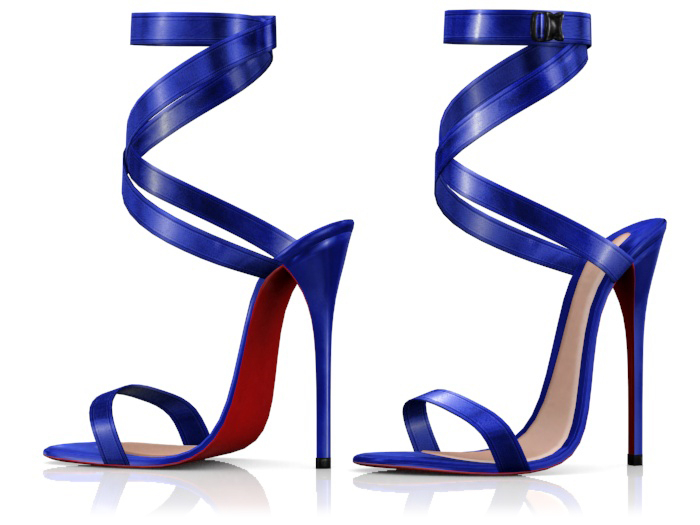 Garbaggio // Mel Sandals - Blue