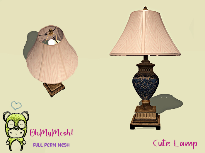 OhMyMesh! Cute Lamp - Full Perm Mesh