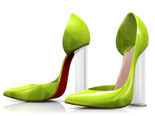 Garbaggio // Nelly Pumps - Lime