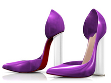 Garbaggio // Nelly Pumps - Purple