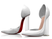 Garbaggio // Nelly Pumps - White
