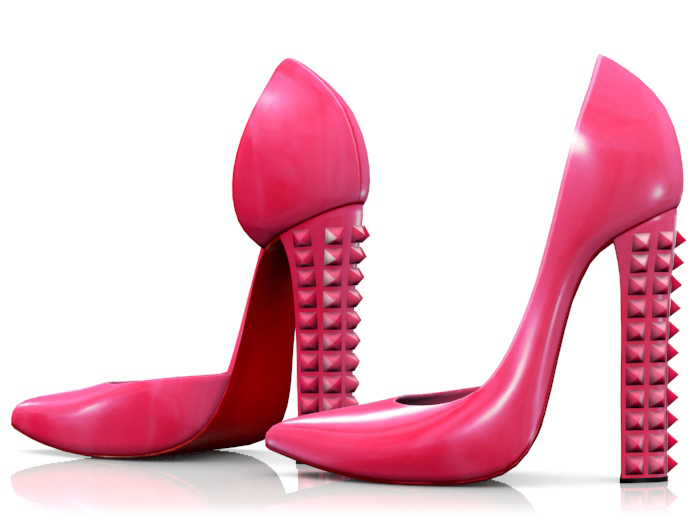 Garbaggio // Nikki Pumps - Fuchsia