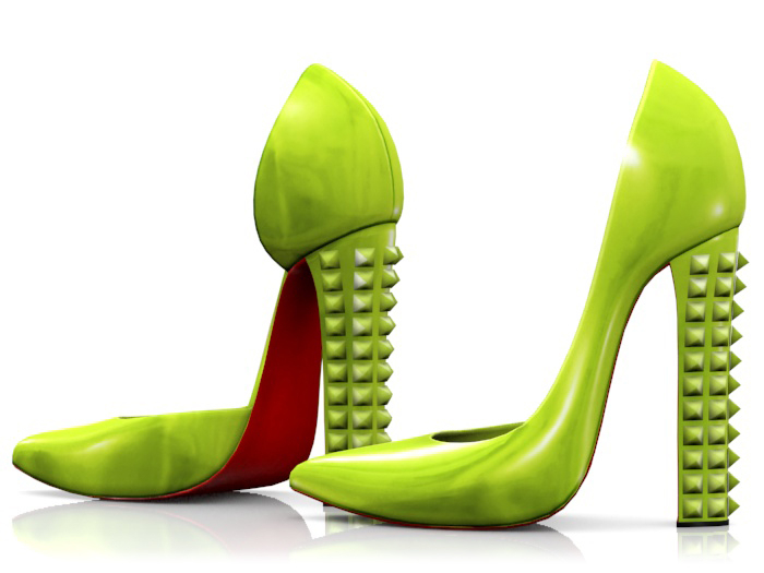 Garbaggio // Nikki Pumps - Lime