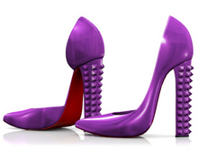 Garbaggio // Nikki Pumps - Purple