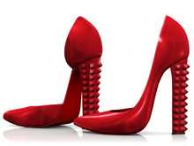 Garbaggio // Nikki Pumps - Red