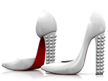 Garbaggio // Nikki Pumps - White