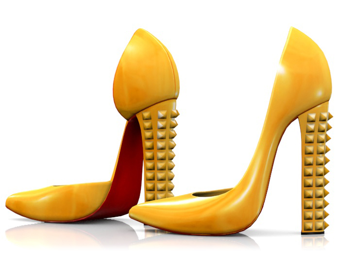 Garbaggio // Nikki Pumps - Yellow