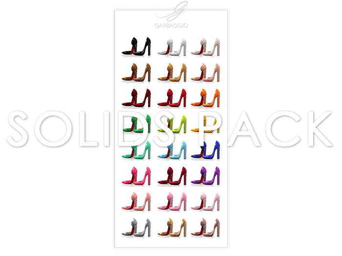 Garbaggio // Nikki Pumps - Solids Pack