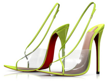 Garbaggio // Nina Slingback - Lime