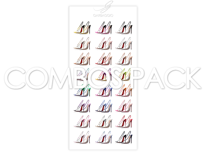 Garbaggio // Nina Slingback - Combos Pack