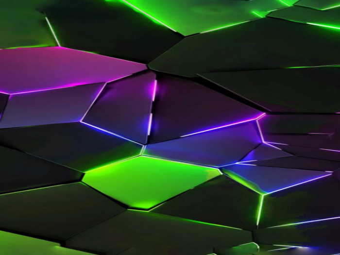 Neon Pieces Texture