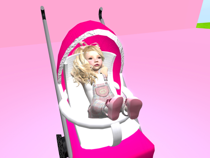 Toddler Sit Stroller 5 Animation