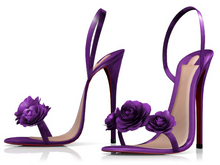 Garbaggio // Rosalie Sandals - Purple