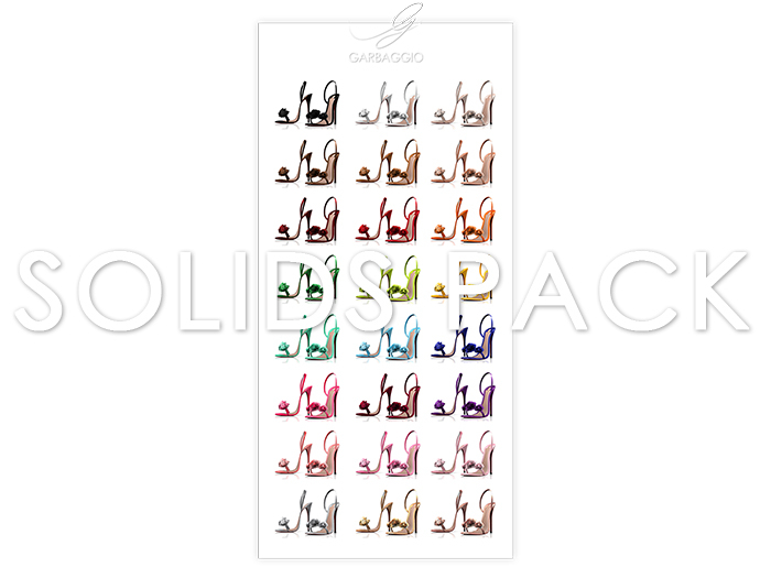 Garbaggio // Rosalie Sandals - Solids Pack