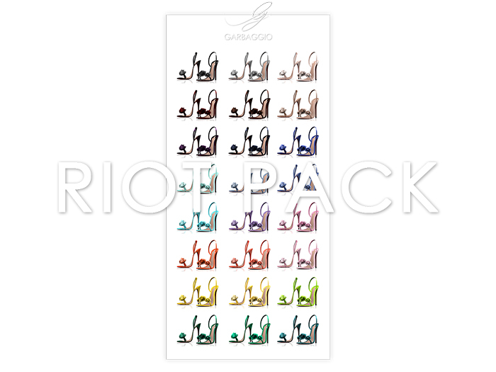 Garbaggio // Rosalie Sandals - Riot Pack