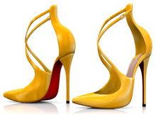 Garbaggio // Sahara Pumps - Yellow
