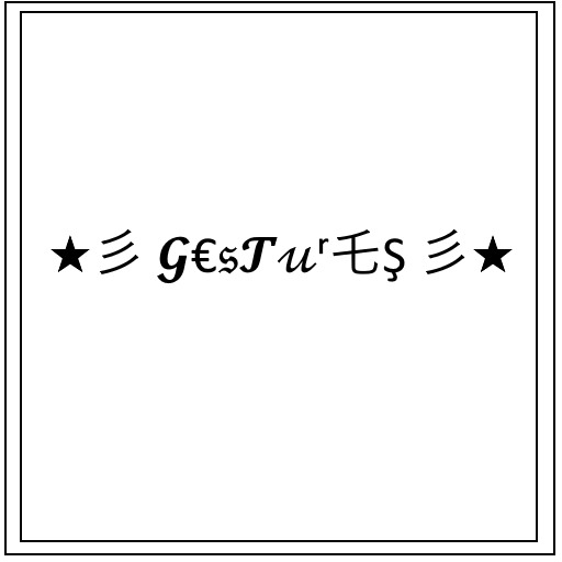 [SC] Gestures Box [131 Gestures] Fatpack 