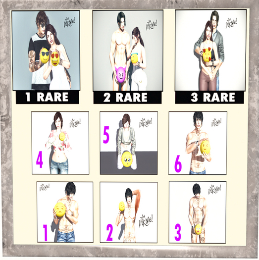 01 ::InkMe:: Emoji cutie RARE