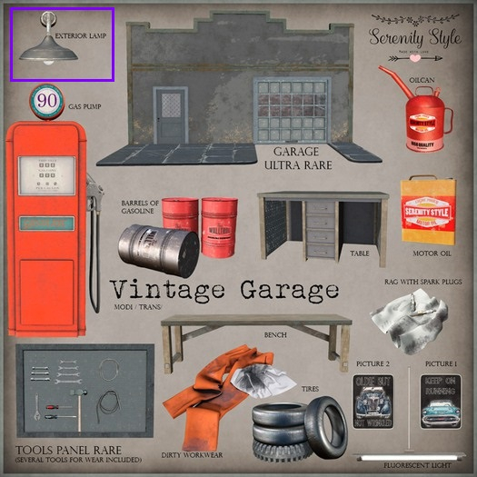 Serenity Style- Vintage Garage - Picture 1