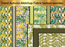 Trend Autumn Matchup Fabric texture seamless