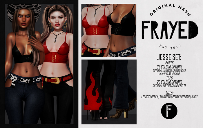 Frayed - Jesse Top - Fatpack