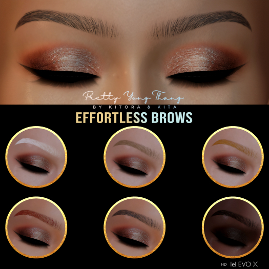 Second Life Marketplace - P.Y.T Effortless Brows HD