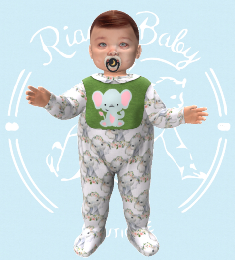 (RBB) Elephant Pjs-LB