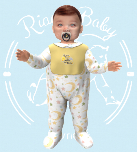 (RBB) Moon And Back Pj-LB
