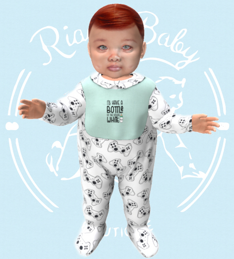 (RBB) Bottle of the White pjs-LB
