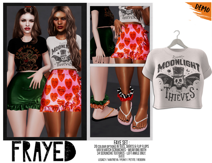 Frayed - Faye Tee - Demo