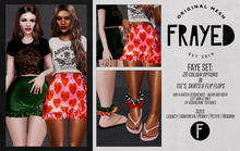 Frayed - Faye Tee - Fatpack