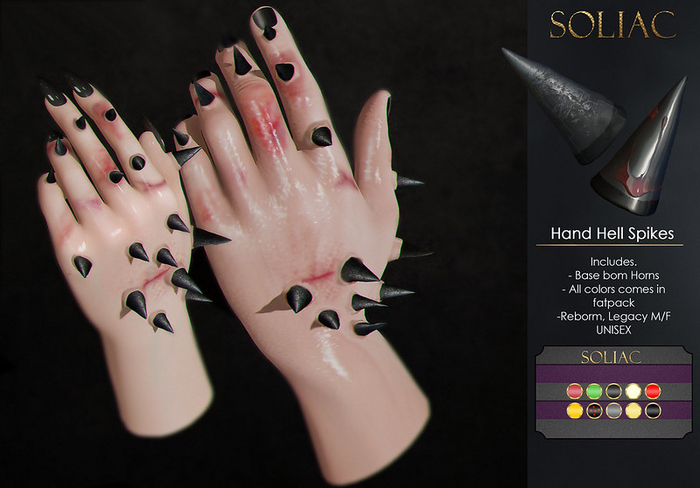 SOLIAC - Hand Hell Spikes