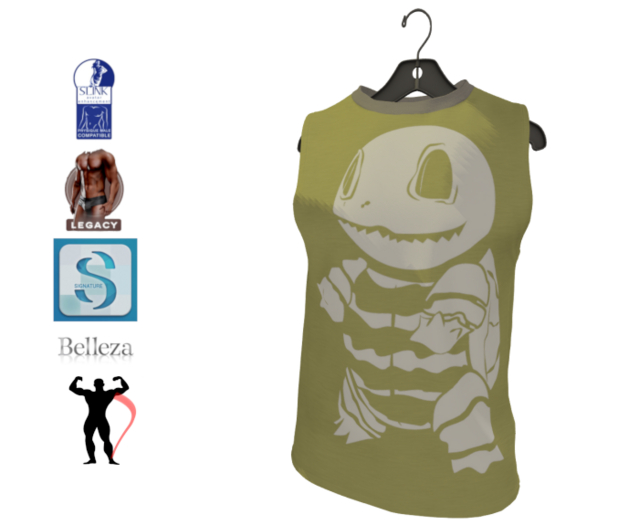 Turtle Zombie tank top