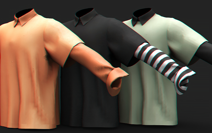 //O. KANGHYUK SHIRT -FATPACK