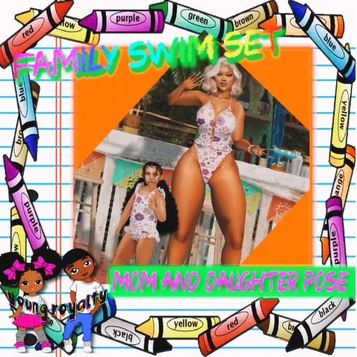 **YR; Mom and Daughter Pose