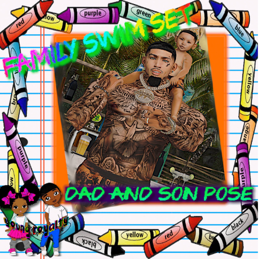 **YR; Dad and Son Pose