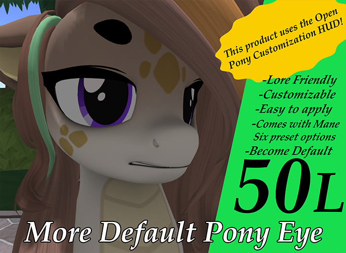 [Sin.] - Open Pony More Default Eyes