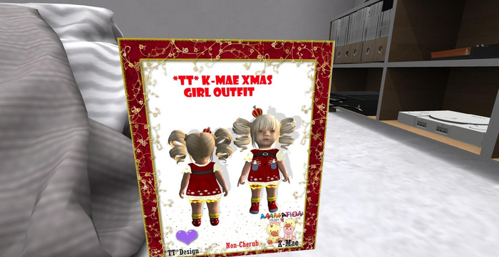 *TT* K-MAE XMAS GIRL OUTFIT
