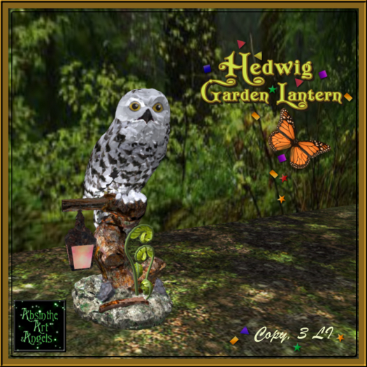 "Hedwig" Garden Lantern