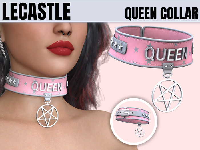 [LECASTLE] Queen Collar - Original Mesh Design - NEW! 9923