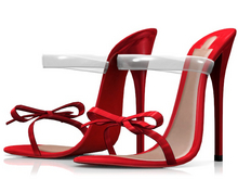 Garbaggio // Tessa Sandals - Red