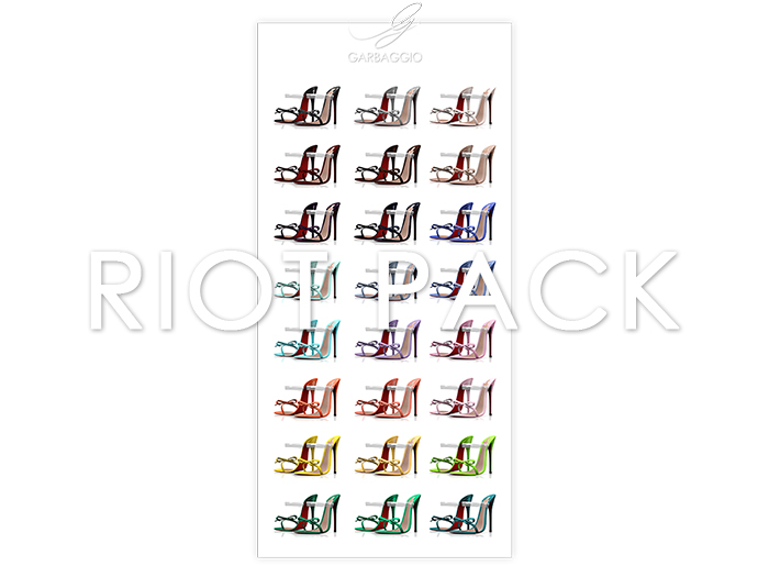 Garbaggio // Tessa Sandals - Riot Pack