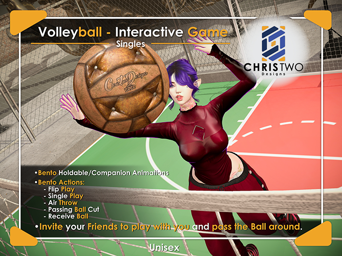 Volleyball - ButtonUp / Copper - [Chris Two Designs]