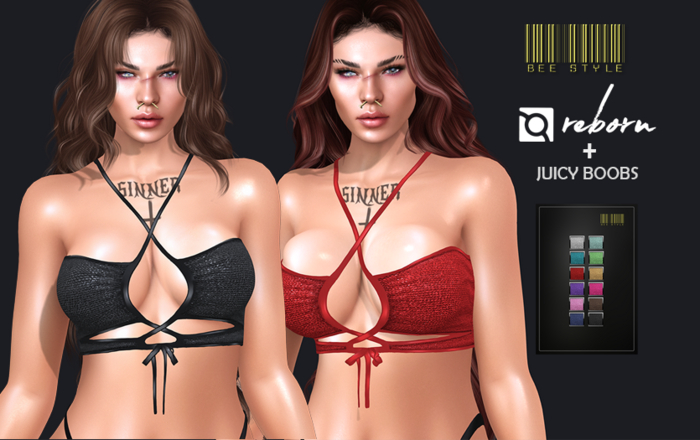 Bee :: Tied Top Reborn + Juicy FullPack