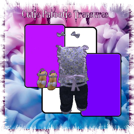 Cpt Flor capri  Set (purple)